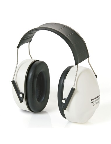 WHISPER, protetor auditivo copas brancas SNR 28,45 Db