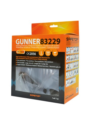 GUNNER, διηλεκτρικός ωτοασπίδα 2 θέσεων SNR 29