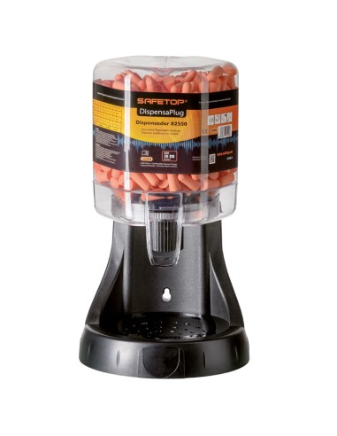 DISPLUG-250, distributore con 250 paia tappi 37 dB