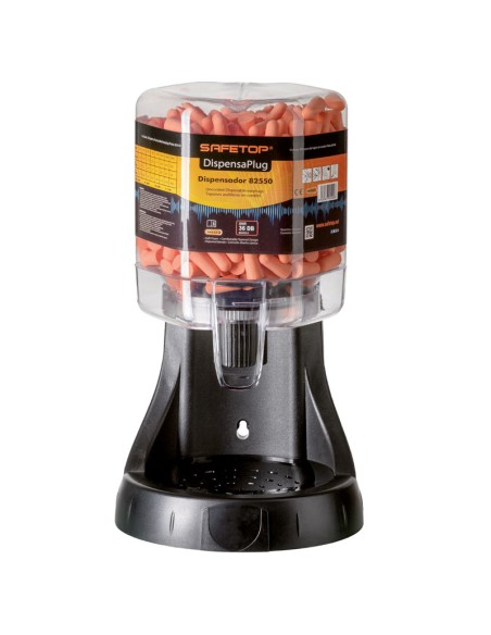 DISPLUG-250, dispensador con 250 pares tapones 37 dB