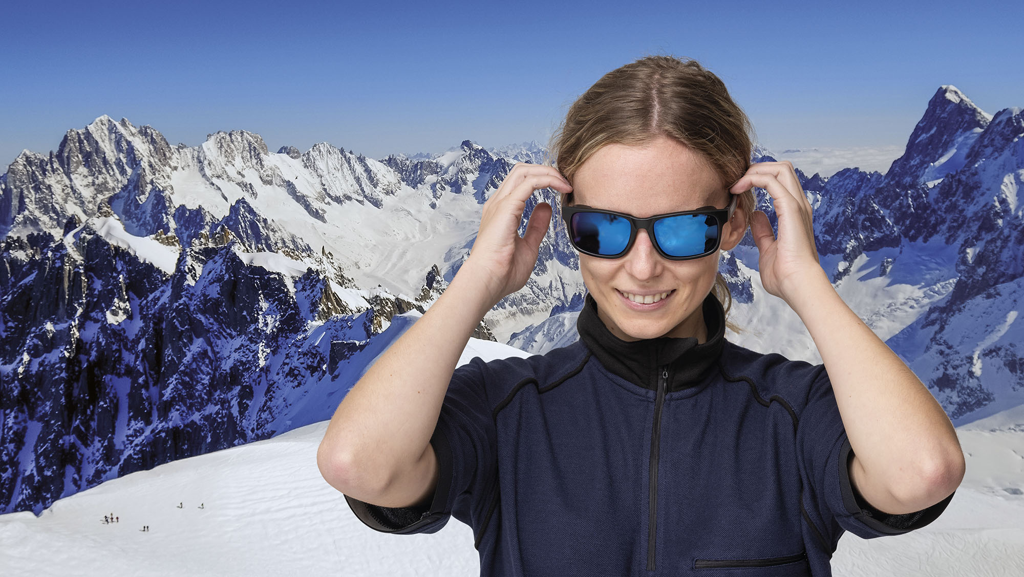 La protección solar para los ojos más adecuada en la nieve