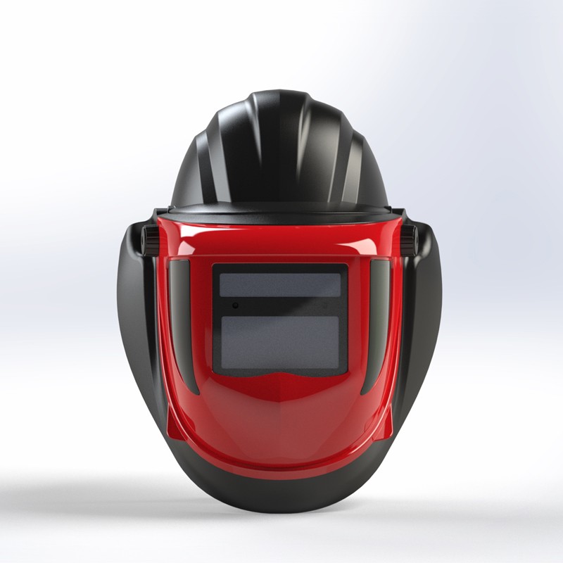 SHOCK-SHELL, pantalla de soldar automática con casco