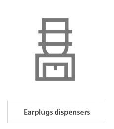 Dispensers of earplugs