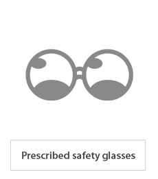 prescribed safety glasses